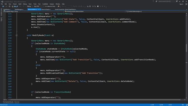 Behavior Node Editor Part 4 Behavior Graph - Unity Node Editor Tutorial смотреть онлайн