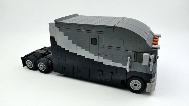 LEGO Cabover Semi Truck Super Sleeper Custom Moc смотреть онлайн