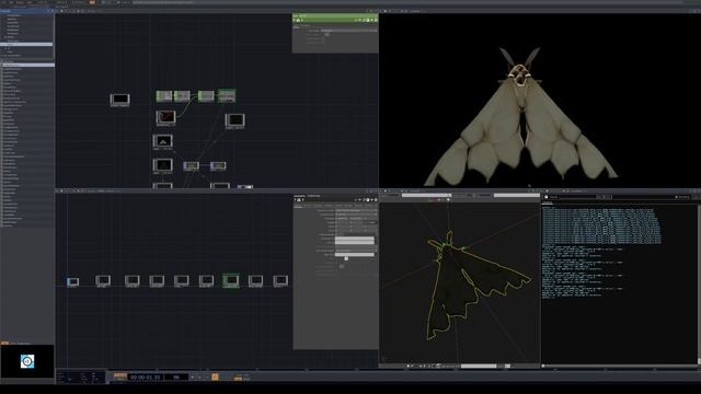 Touchdesigner Moth Tutorial - Interactive .FBX Techniques смотреть онлайн