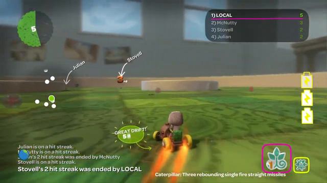 Pinball - LittleBigPlanet Karting (August 15th, 2011 Prototype)