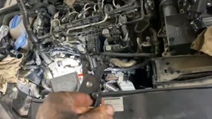 Замена термостата 1.6 TDI CAYC VW GOLF 6 passat b6 jetta Skoda a5 a7 caddy