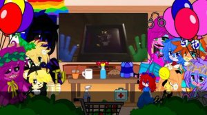 //Poppy playtime реакция на happy wolf// «4/8» 4 часть