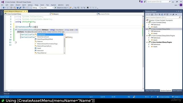 072 Introducing Scriptable Objects смотреть онлайн