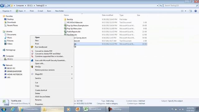 How to Delete a File using VBA for Excel 2010 with Kill Procedure смотреть онлайн