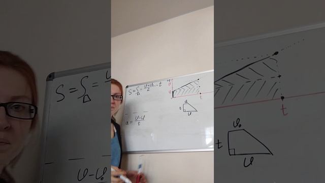 Вывод формулы для перемещения через сумму скоростей. Путь. 9 класс 10 класс Физика. смотреть онлайн