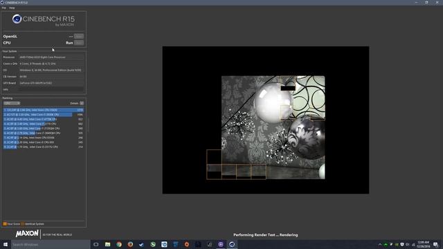 AMD FX 8320 4.7 GHz Cinebench R15 Test смотреть онлайн