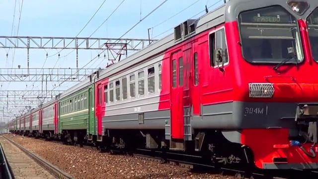 Электропоезд винегрет ЭД4М-0326/0337/0037