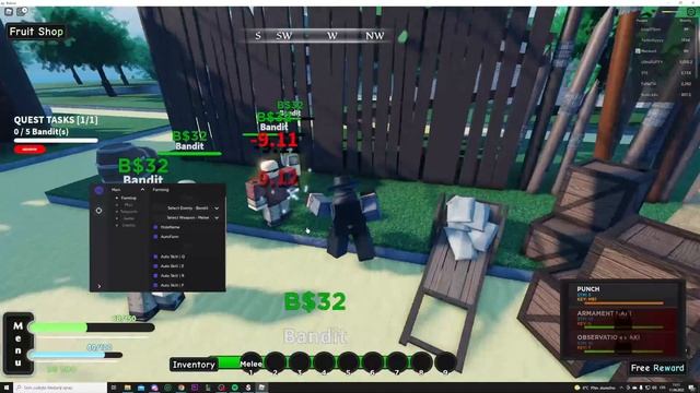 [SCRIPT] A One Piece Game script [AutoFarm, Fruit Sniper, Auto Skills, Chest Farm and more!] смотреть онлайн