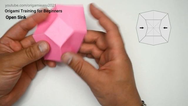 Origami Basics - Lesson 11: Open Sink смотреть онлайн