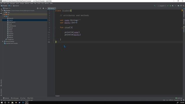 Kotlin Basics #12 : Classes and Objects смотреть онлайн