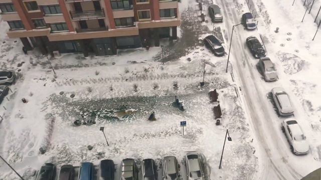 Метель в Москве 7 марта 2020 Весна опаздывает смотреть онлайн