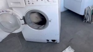 Experiment: Bosch washing machine bs heavy stones and bricks (not destruction)