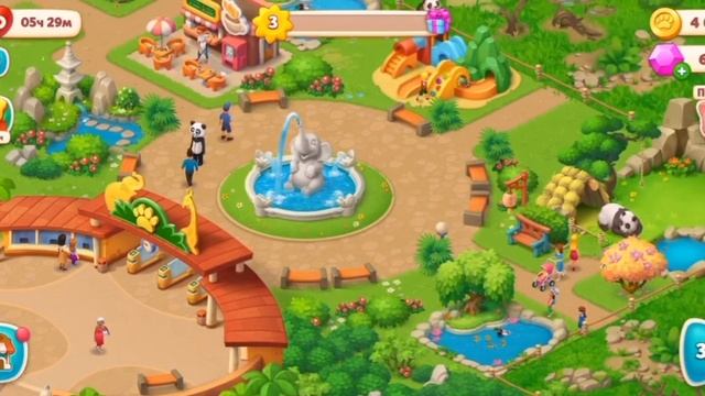 Wildscapes Обустраиваем Зоопарк Часть #1 ?? Playrix✨ смотреть онлайн