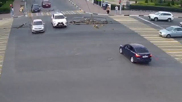 ? ДТП в Рязани "НА ТАРАН" ? (Первомайский пр. — ул. Маяковского) смотреть онлайн