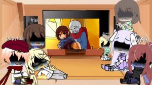 Undertale react to a Sans memes) parte 1/5) Sofia undersofi