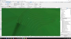 Построение рельефа в Archicad 23