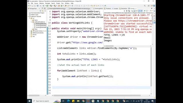 Part - 18 | Working with links in webpages | multiple web elements | #selenium | #automationtesting смотреть онлайн