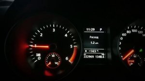 -14°С golf 1.6 tdi и замена топливного фильтра