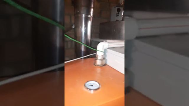 Горелка Бизон Альфа в кирпичный дымоход. смотреть онлайн