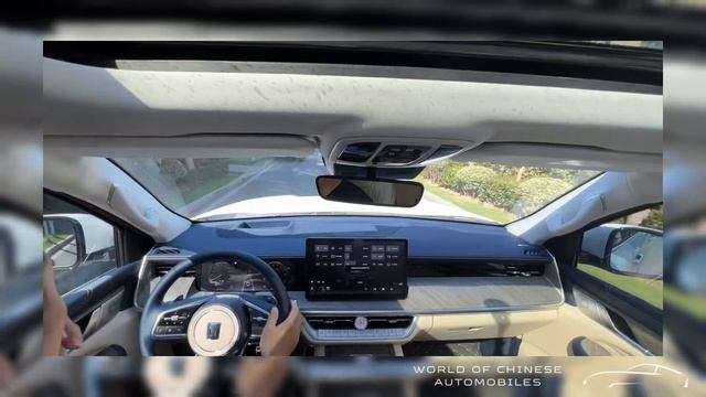 Посмотрим интерьер и экстерьер внедорожника Tank 500 из Китая #tank500