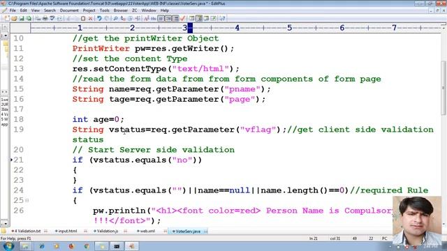 39 Advanced Java Servlet Tutorial | Java Web application both client and server side form validatio смотреть онлайн