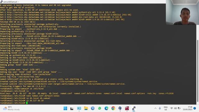 Konfigurasi DNS Server di Linux Debian 11 смотреть онлайн