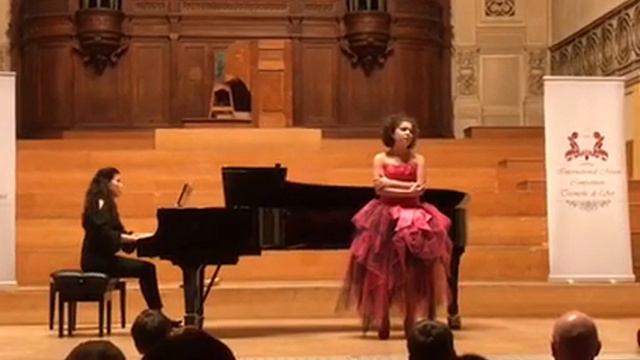 Solomia (15 years old) - "Ukrainian Song Marigolds" смотреть онлайн