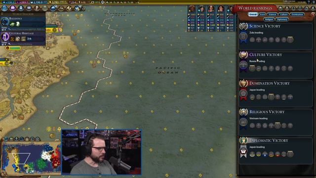 CIVILIZATION 6 - Gaul (Deity) - INDOMITABLE AMBIORIX - Part 13 - NEW FRONTIER PASS (MODDED) смотреть онлайн