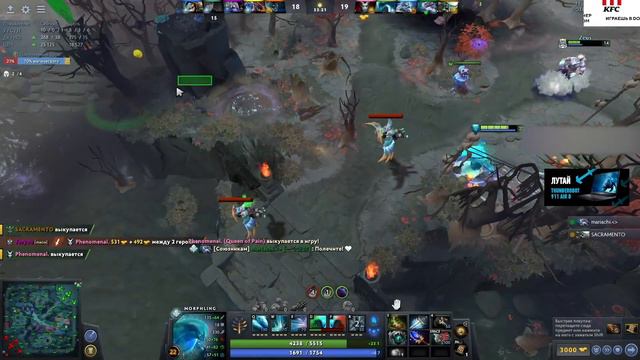 РАМЗЕС НА МОРФЕ ПОПАЛСЯ ПРОТИВ ЗАДРОТА ТИНКЕРА / RAMZES DOTA 2 STREAM смотреть онлайн