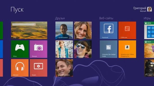 Windows 8 Сенсорное управление прокрутка смотреть онлайн