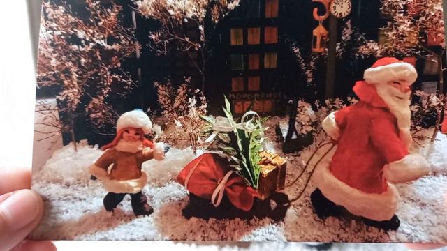 Рубрика" Мой Эрмитаж." Часть 1.Новогодняя композиция по открытке Г. Куприянова. смотреть онлайн