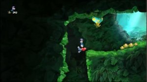 Rayman Legends 100% WalkThrough Back To Origins Painting - Jibberish Jungle World