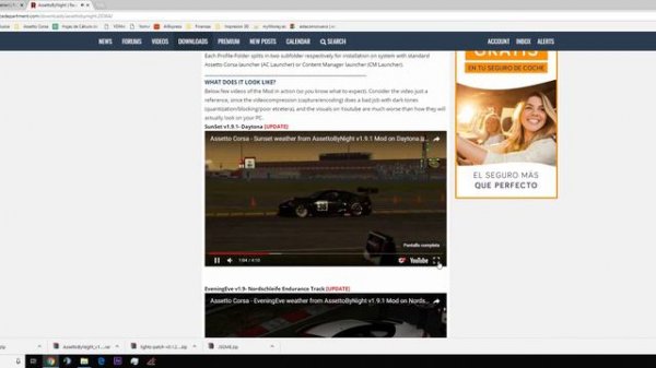 Tutorial instalacion Shaders Lights Patch SIN Content Manager | Assetto Corsa