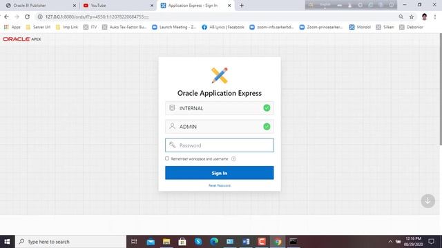 BI Publisher configuration with Oracle Apex смотреть онлайн