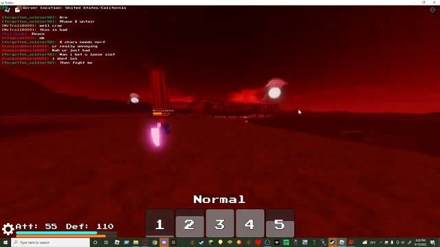 Fighting a professional in Alternate Battlegrounds | Roblox смотреть онлайн