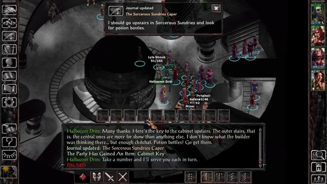 The Sorcerous Sundries Caper - Let's Play Baldur's Gate: Siege of Dragonspear (Hard) #11 смотреть онлайн