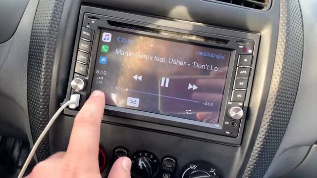 Working Apple Carplay on 2DIN car stereo смотреть онлайн