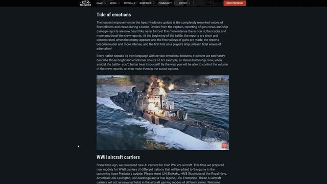 War Thunder - Development Blog - New Naval Audio, Crew Uniforms, & 5 New Aircraft Carrier Models смотреть онлайн