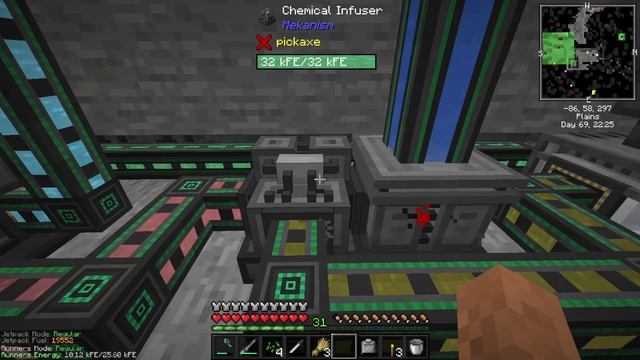 FISSION Reactor in Mekanism v10 in Minecraft 1.16.1! And machine setup required for fission. смотреть онлайн