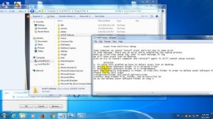 There was an error while completing the setup process