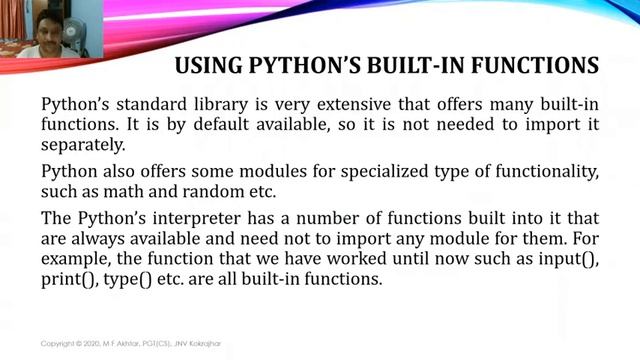 Python Libraries | Functions | Chapter 03 (Additions) | Unit 01 | Class XII | Computer Science | 08 смотреть онлайн