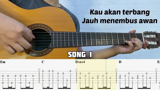 Vierra - Seandainya | Fingerstyle Guitar | Fingerstyle Guitar (TABLATURE + CHORD) смотреть онлайн