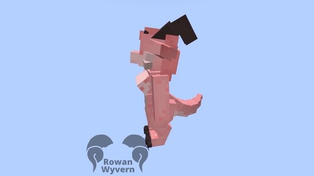 Ember Minecraft Custom Player Model Showcase смотреть онлайн