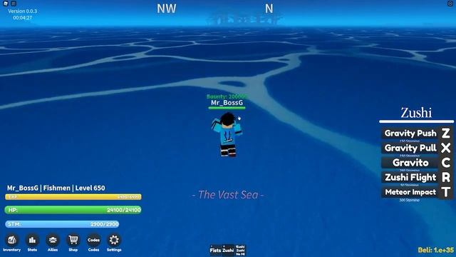(Sea Piece) Gravity/Zushi Showcase NEW Legendary Devil Fruit смотреть онлайн
