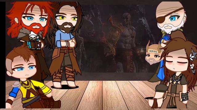 Gods | Go Of War| React To Kratos || Part 1 ???? #animes #gachatiktok
