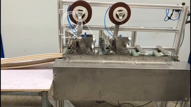 Машина для нанесения двухстороннего скотча DSY смотреть онлайн