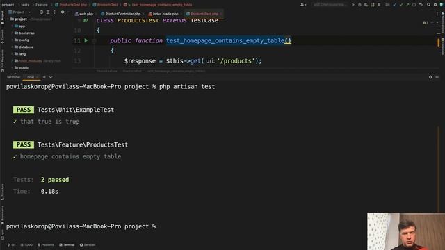 Laravel Testing 03/24: Our First Test: Products Table - Empty or Not? смотреть онлайн