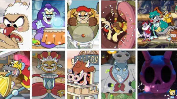 Cuphead Дополнение  The Delicious Last Course - Все боссы