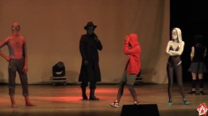 Shibuya 22 2019 Человек-паук через вселенные - Гвен, Пени, Майлз, Паук Нуар, Паркер