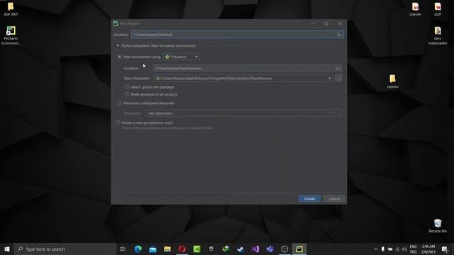 OpenCV Python PyCharm İndirilmesi ve Kurulması [2021] смотреть онлайн